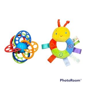 Set of baby toys